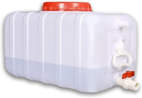 Large Plastic Water Storage Tanks Emergency Water Storage 50L/80L/110L/200L Camping & Hiking Water Storage Water Container Multifunctional Water Tank(Size:50L/13.2gallon) in Saudi Arabia