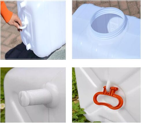 Large Plastic Water Storage Tanks Emergency Water Storage 50L/80L/110L/200L Camping & Hiking Water Storage Water Container Multifunctional Water Tank(Size:50L/13.2gallon) in Saudi Arabia