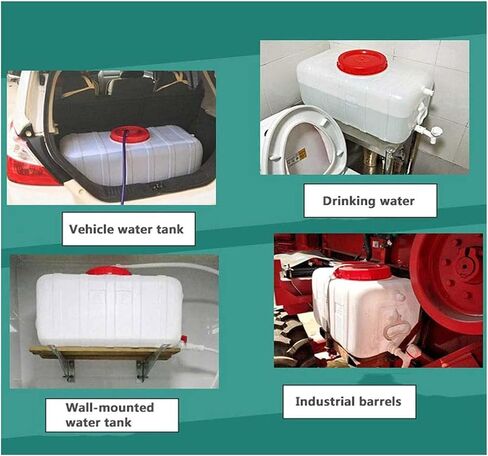 Large Plastic Water Storage Tanks Emergency Water Storage 50L/80L/110L/200L Camping & Hiking Water Storage Water Container Multifunctional Water Tank(Size:50L/13.2gallon) in Saudi Arabia