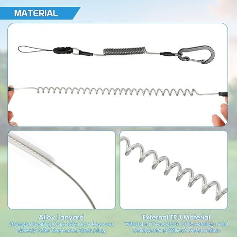 Rangefinder Tether-Range Finder Tether For Hunting Rangefinder,Laser Rangefinder Retractable Lanyard Cord For Men in Kuwait