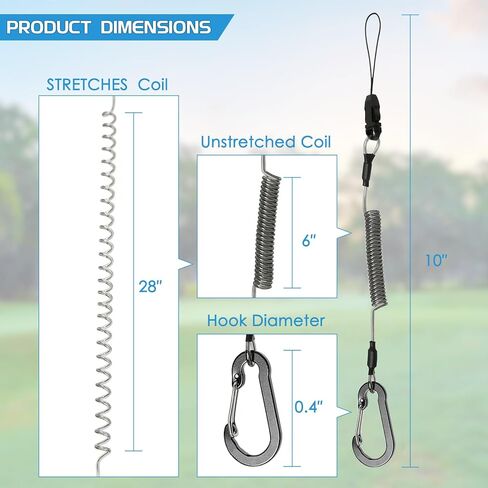 Rangefinder Tether-Range Finder Tether For Hunting Rangefinder,Laser Rangefinder Retractable Lanyard Cord For Men in Kuwait