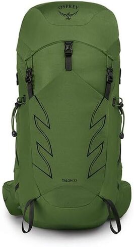Osprey Talon 33L Men's Hiking Backpack with Hipbelt, Green Belt/Black, L/XL in Saudi Arabia
