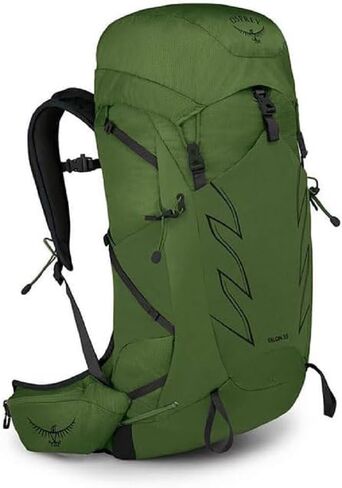 Osprey Talon 33L Men's Hiking Backpack with Hipbelt, Green Belt/Black, L/XL in Saudi Arabia