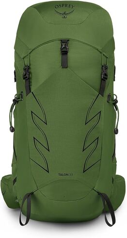 Osprey Talon 33L Men's Hiking Backpack with Hipbelt, Green Belt/Black, L/XL in Saudi Arabia