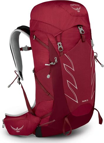 Osprey Talon 33L Men's Hiking Backpack with Hipbelt, Green Belt/Black, L/XL in Saudi Arabia