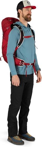 Osprey Talon 33L Men's Hiking Backpack with Hipbelt, Green Belt/Black, L/XL in Saudi Arabia