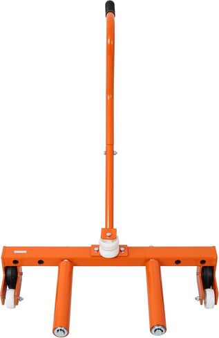 Heavy-Duty Adjustable Tire Wheel Dolly for Workshop, Garage, Orange in Saudi Arabia
