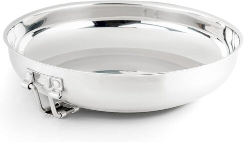 GSI Outdoors Stainless Troop Frypan for Camping and Outdoor Cooking in Saudi Arabia
