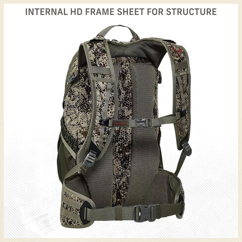 Badlands ATX 12 Hunting Pack - All-Terrain Xtreme Tactical Backpack, Lightweight, Water Resistant, Olive in Kuwait