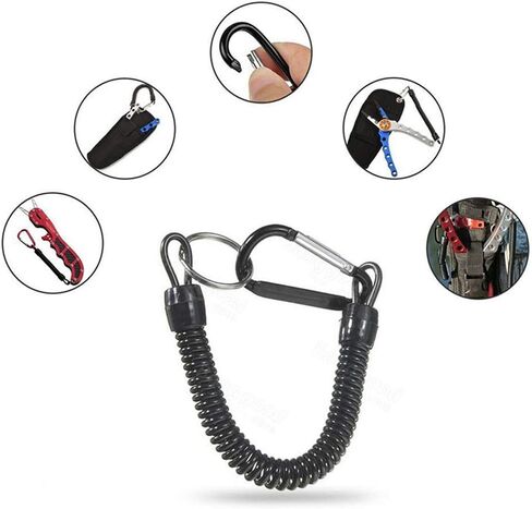 حبال صيد السمك، 8 عبوات من SourceTon متعددة الألوان لصيد الأسماك، حبل ملفوف آمن قابل للسحب مع حلقة تسلق، أداة صيد in Kuwait