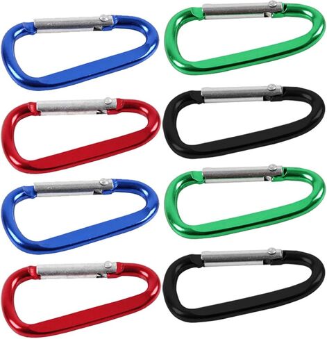 حبال صيد السمك، 8 عبوات من SourceTon متعددة الألوان لصيد الأسماك، حبل ملفوف آمن قابل للسحب مع حلقة تسلق، أداة صيد in Kuwait