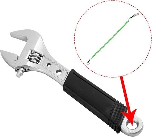 Mini Skater 1Pcs Fishing Coil Lanyard Retractable Plastic Safe Rope Steel Wire Inside Fish Securing Tools for Pliers, Kayak in Saudi Arabia