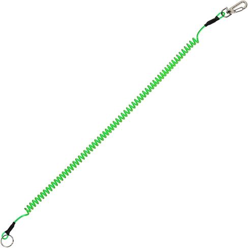 Mini Skater 1Pcs Fishing Coil Lanyard Retractable Plastic Safe Rope Steel Wire Inside Fish Securing Tools for Pliers, Kayak in Saudi Arabia