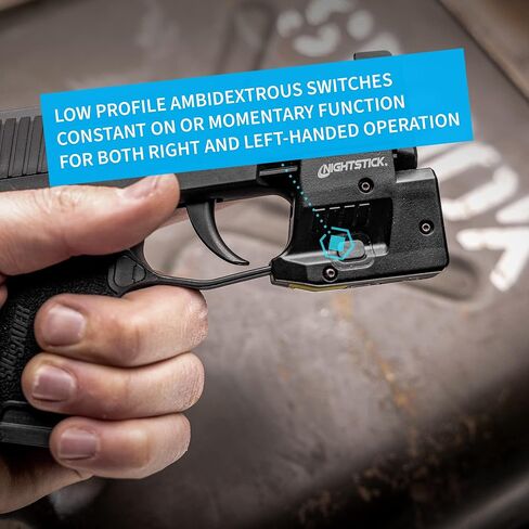 Nightstick TSM-11W 150-Lumen مصباح سلاح تكتيكي قابل لإعادة الشحن (الضوء الأبيض فقط) لـ Glock G42/G43/G43X/G48 in Saudi Arabia