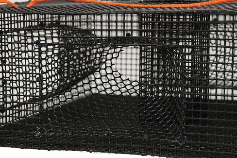 برومار وعاء الروبيان عالي التحمل مع شبكة 1/2 بوصة و4 أنفاق، 24 × 24 × 9 بوصة، متعدد (TR-2245) in Kuwait