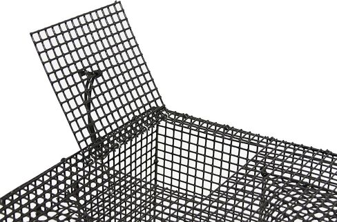 برومار وعاء الروبيان عالي التحمل مع شبكة 1/2 بوصة و4 أنفاق، 24 × 24 × 9 بوصة، متعدد (TR-2245) in Kuwait