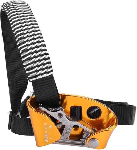 Tbest Foot Ascender,Right/Left Foot Ascender Riser for Rock Climbing Mountaineering Equipment for Mountaineering, Rock Climbing, Fire Rescue, or Engineering Protection. in Saudi Arabia