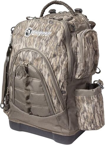 Hunting Backpack/Bag, Durable Duck Hunting Bag with Waist Belt & Waterproof Bottom, Mossy Oak Bottomland Camo in Saudi Arabia