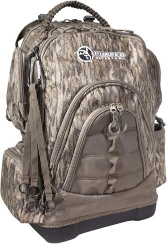 Hunting Backpack/Bag, Durable Duck Hunting Bag with Waist Belt & Waterproof Bottom, Mossy Oak Bottomland Camo in Saudi Arabia