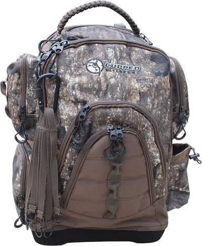 Hunting Backpack/Bag, Durable Duck Hunting Bag with Waist Belt & Waterproof Bottom, Mossy Oak Bottomland Camo in Saudi Arabia