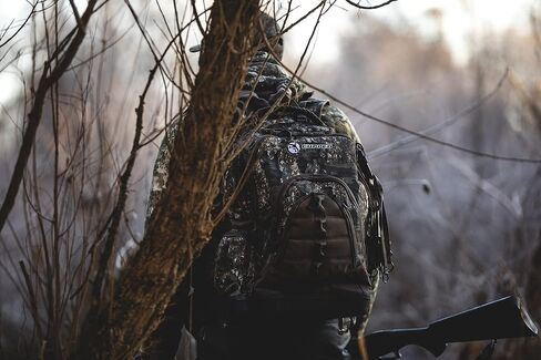 Hunting Backpack/Bag, Durable Duck Hunting Bag with Waist Belt & Waterproof Bottom, Mossy Oak Bottomland Camo in Kuwait