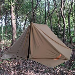 Waterproof Camping Tarp，70D Nylon 10''X10'' Hammock Rain Fly ，UV 50+ and PU15000mm Tent Tarp Shelter Canopy，Heavy Duty Multifunctional Sun Shade or Rain Fly Essentials for Hiking Backpacking