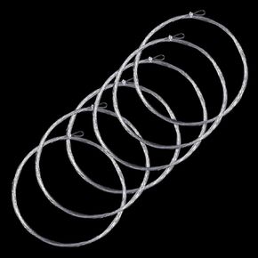 Fly Fishing Tapered Leader with Pre-Tied Loop Fly Fishing Nylon Line 9FT 3X 4X 5X 6X