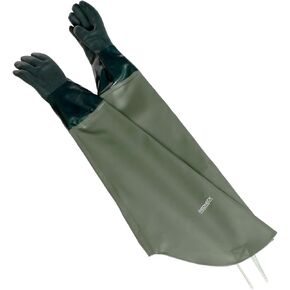 Trapping Gauntlet Gloves – 38in Insulated Waterproof Gloves Shoulder Length Duck Hunting Accessories Decoy Gloves