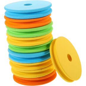 10pcs Gifts for Men Fishing Fly Fishing Tippet Holder Fishing Rigging Spools Fishing Line Fishing Foam Boards Fishing Line Coil Sponges Guy Oversized Man Electric Wire