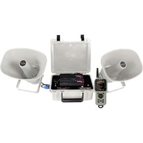 FOXPRO Snow Crow Pro Electronic Snow Goose and Crow Game Call Comes with 2 External Speakers and Remote
