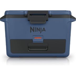 Ninja FB151BL FrostVault 50qt Hard Cooler with Dry Zone, Integrated Fridge-Temp Dry Storage Drawer, Premium Heavy-Duty Insulated Cooler, Keeps Ice for Days, Lakeshore Blue