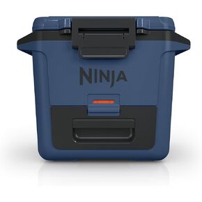 Ninja FB151BL FrostVault 50qt Hard Cooler with Dry Zone, Integrated Fridge-Temp Dry Storage Drawer, Premium Heavy-Duty Insulated Cooler, Keeps Ice for Days, Lakeshore Blue