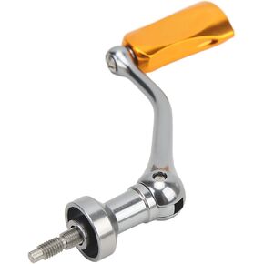 Fishing Reel Handle, Wheel Conversion Modified Rocker Arm Gripping Fishing Wheel Screw in Metal Fish Wheel Replacement
