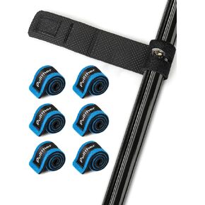 6PCS Fishing Rod Straps,Fishing Rod Ties,Fishing Rod Wrap,Fishing Rod Ties for Casting Rods.