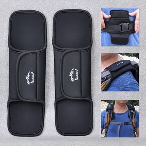 1pair Anti-slip Padded Cushion for Shoulder Strap Sling BAG Sports Waist Backpack
