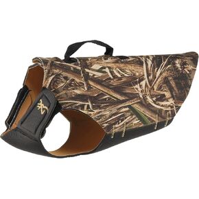 Browning Pet Vest, 5mm, Handle, Neoprene Vest 5mm Handle Large, Realtree MAX-5 (5mm), Large US