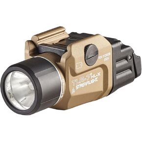 Streamlight 69459 TLR-7 HL-X USB 1000-Lumen Rechargeable Rail Mounted Weapon Light, includes Interchangeable High and Low Switches, Flat Dark Earth