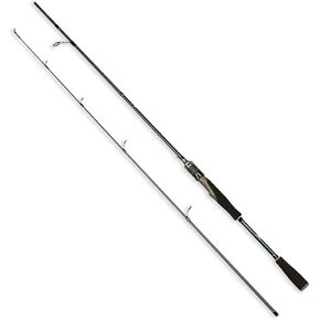 Popular Spin Fishing Rod Power Graphite Blanks Raw Carbon Tip 2 Piece Spinning Rod with High Leg Guide& Anti Winding Frame Portable Baitcasting Fishing Rods for Freshwater, Saltwater, Trout, Bass