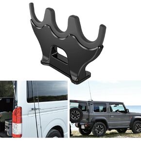 Magnetic Fishing Rod Car Stands, Portable Outdoor Fishing Rod Storage Rack, Soft Silicone Car Pole Fly Fishing Pole Holder with 3 Holder Slots