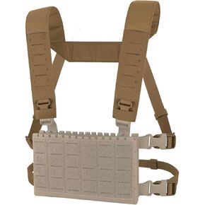 KRYDEX Laser Cut Shoulder Strap H Harness and Back Strap with Quick Release Buckles for MK3 MK4 MK5 Chest Rig