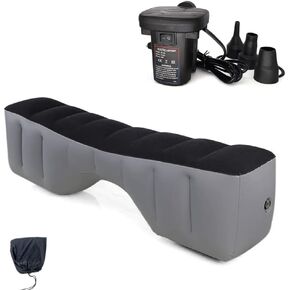 Car Air Mattress Back Seat Gap Pad Fill Extender Mattress for SUV Dogs Kids Adults Travel Bed Cushion Camping Air Couch Sleeping Rest Inflation Bed with Air Pump