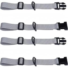 2 Pack Backpack Chest Straps Heavy Duty Adjustable Backpack Sternum Strap Easy to Install Prevents Slipping Size Fits All