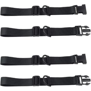 2 Pack Backpack Chest Straps Heavy Duty Adjustable Backpack Sternum Strap Easy to Install Prevents Slipping Size Fits All