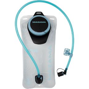 Trailflow-88EZ Hydration Bladder by Mazama Designs. Leakproof, Easy Clean and Fill Water Reservoir BPA Free, Fits Most Hydration Backpacks. Great for Running, Hiking, Camping, Cycling. (3L)
