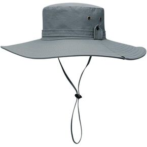 Sun Hats for Men Fishing Hat UPF 50+ Breathable，Wide Brim Bucket Hat Fishing Hiking Gardening Beach