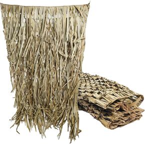 Momarsh Blind Grass Sheets | Perfect Camoflauge for Hunting Blinds | All Purpose Dried Palm Leaves for Optimal Concealment | Multiple Color Options to Match Any Environment (4pk) (4ft x 5ft)