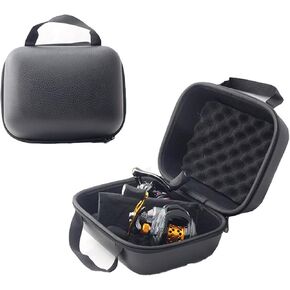 Fishing Reel Bag, Portable Shockproof Waterproof Fishing Reel Protective Case for Baitcasting Drum Spinning Raft Reels(Inner size: 10.23 * 6.69 * 5.11inches) in Saudi Arabia