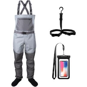 Goture Fishing Chest Wader for Men Women, Waterproof Stockingfoot Fishing & Hunting Wader, Ultra Breathable Hunting Wader