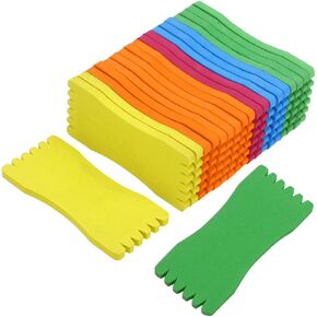 BESPORTBLE 20pc Sheet Leader Winders Fishing Line Board Fishing and Rigging Spools Winding Line Organizer Fishing Foam Line Holder Fishing Snelled Hook Holder Sponge To Rotate Goalkeeper