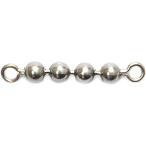 Brad's Killer Fishing Gear Bead Chain Swivels-Pack of 50